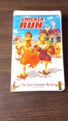 DreamWorks Chicken Run VHS Full Screen Animated Starring Mel Gibson