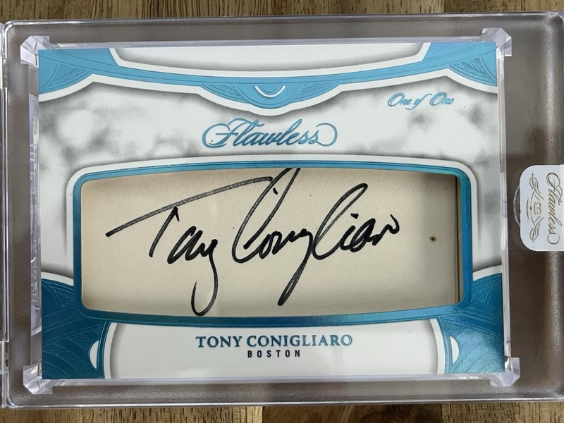 2025 Panini Flawless Tony Conigliaro cut 1 of 1