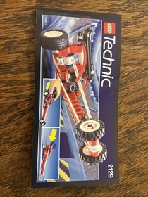 LEGO Technic Blast-Off Dragster 2129 100% Complete W/ Instructions