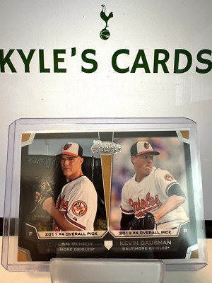 2012 Bowman Draft Picks & Prospects - Dual Top 10 Picks #TP-BG Kevin Gausman,...