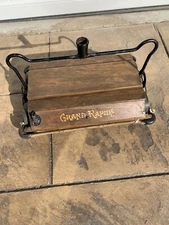 BISSELL'S CYCO BALL BEARING, WOOD CARPET SWEEPER HEAD, GRAND RAPIDS