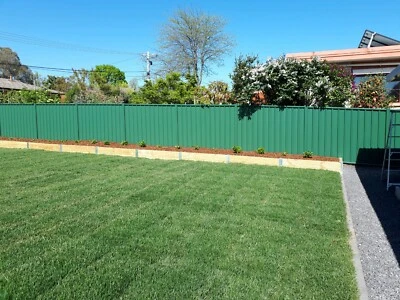 The Rustic Corrugated Tin Fence My Husband And I Built Made From Recycled Corrugated Tin Corrugated Metal Fence Backyard Fences Rustic Fence
