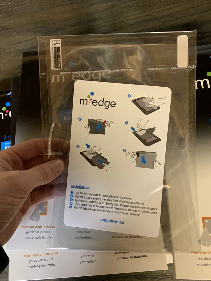 Lot of 96 M-Edge 2 Pack Screen Protectors For Kindle Fire HD 8.9" (192 total) - Image 4 of 4