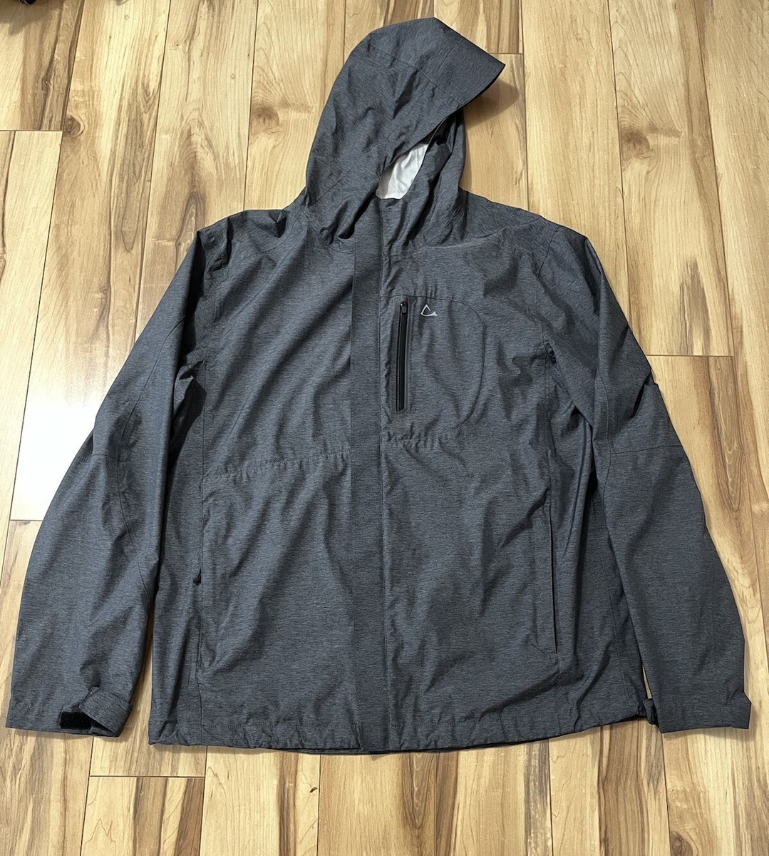 パラドックス PARADOX MODS COAT 東レ素材 メンズ Men's Paradox Rain Jacket Large Gray Zip Up Hooded Pockets