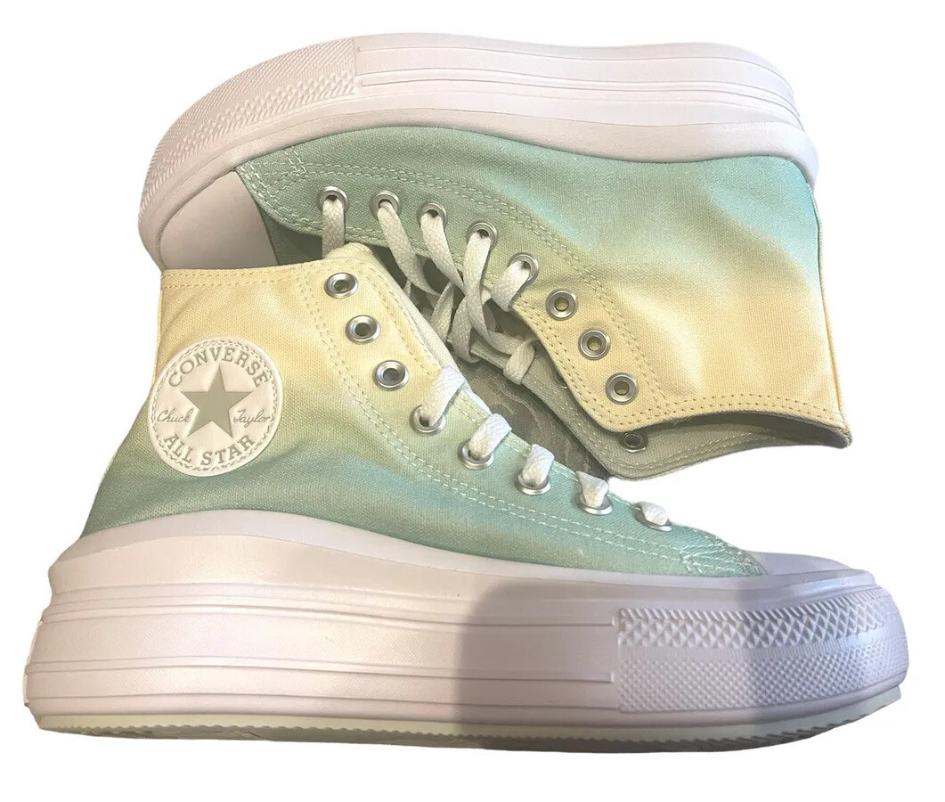 Converse New -Chuck Taylor All Star Move Platform Ombre Women's UK 5.5 EU 38  - Lev Ung