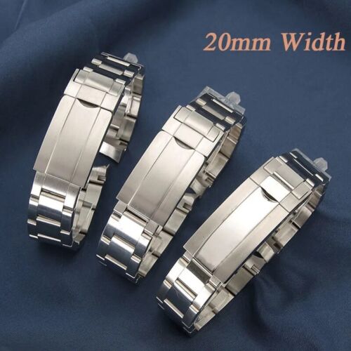 20 bracelet de montre en acier inoxydable 21 mm pour bracelet Rolex SUBMARINER DAYTONA - Photo 1/8