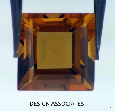 SUNSET QUARTZ 2.5 MM SQUARE CUT SENSATIONAL COLOR AAA 15 PIECE SET