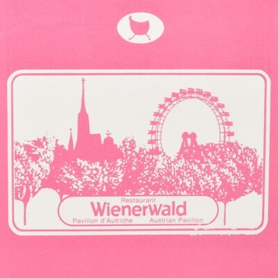 1967 Wienerwald Restaurant Austrian Pavilion Montreal International Exposition