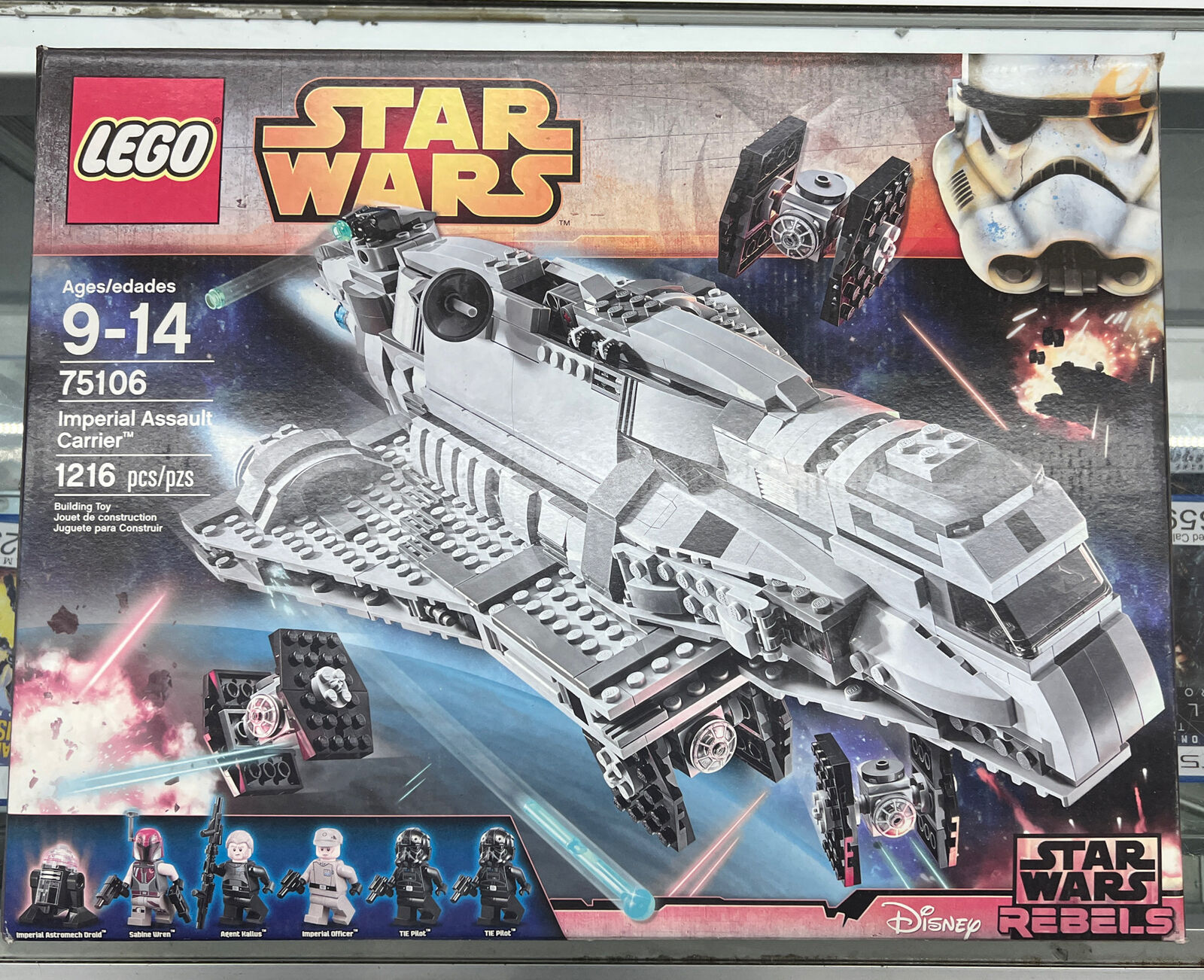 Lego Star Wars 75106  Imperial Assault Carrier