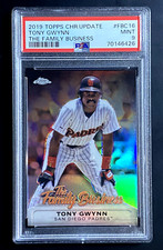 2019 Topps Chrome Update #FBC16 Tony Gwynn The Family Business HOF PSA 9 Mint