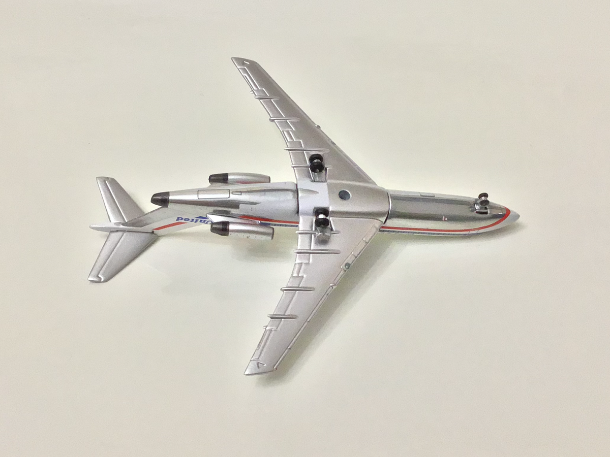 航空機・ヘリコプター 1/400 B727 UNITED AIRLINES FRIEND SHIP Aeroclassics 1:400 UNITED Boeing 727-100 