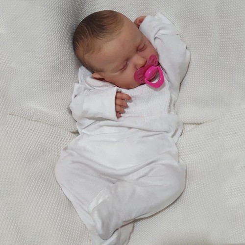 Collectors Soft Cloth Reborn Baby Dolls Newborn Toys Boy Girl Body Real Lovely - Picture 2 of 2