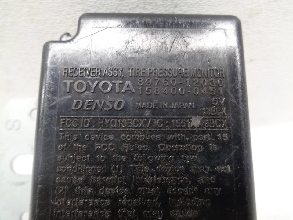 Receptor monitor de presión de neumáticos Scion xB TPMS 2008-2015 89760-12030 OEM AK2002192 Foto 3 de 4