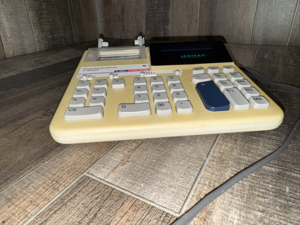 Texas Instruments TI-5045 II Desktop Business Finance Printer Display Calculator - Image 2 of 4