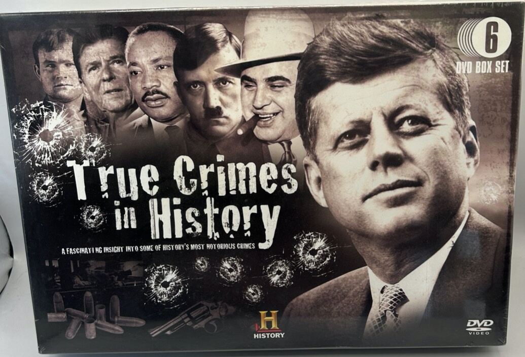 True Crimes In History ( 6 DVD Boxset ) JFK Martin Luther King (465 Minutes R/T)