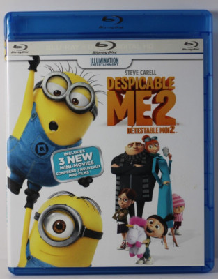 Despicable Me 2 (Blu-ray, 2013) Bilingual