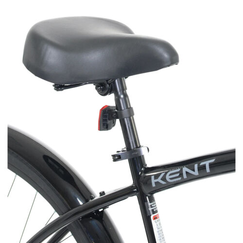 Men's 29" Seachange Classic Beach Cruiser Bike Steel Frame Comfort Ride, Black - Picture 5 of 8