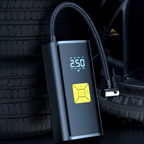 Inflador de neumáticos de coche compresor de aire portátil recargable inalámbrico bomba inflable - Imagen 11 de 27