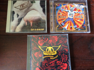Aerosmith [3 CD Alben] Permanent Vacation + Get a Grip + Nine Lives