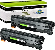 greencycle 2PK CRG128 Toner For Canon 128 imageClass D530/D550/MF4770N/MF4890DW