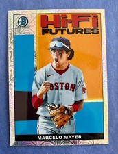 Marcelo Mayer 2022 Bowman Chrome MOJO REFRACTOR HI-FI FUTURES Rookie RED SOX