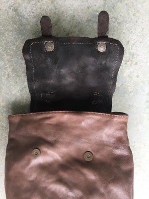 ORIGI Distressed Leather Backpack Crossbody Bag Vintage Brown Made In Italy NWT ORIGI Distressed Leather Backpack/Crossbody Bag Vintage  main image 4