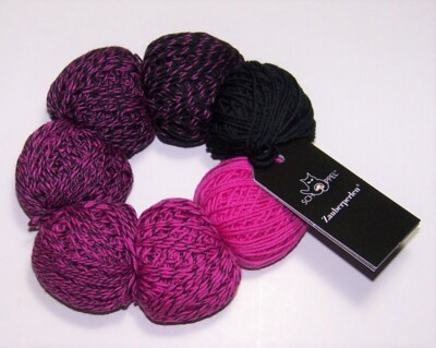 7 Ball Gradient Set of Schoppel ZAUBERPERLEN Yarn Color #2418 ARABESQUE