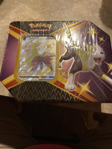 ✅🔥Pokémon TCG Shining Fates factory Sealed Boltund V Tin