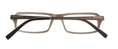 Converse Ophthalmic Eyeglass Soft Rectangle Plastic Frame In Pursuit Brown. 53mm - Afbeelding 8 van 10