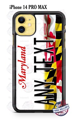 Maryland State Flag Personalized Phone Case For iPhone i14 Samsung A54 Google