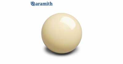 Billard Einzelkugel Billardkugel weiße Kugel Spielball ARAMITH PREMIER 57,2 mm 