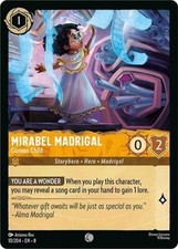 Disney Lorcana Reign of Jafar - 10 Mirabel Madrigal, Curious, Common Cold FOIL