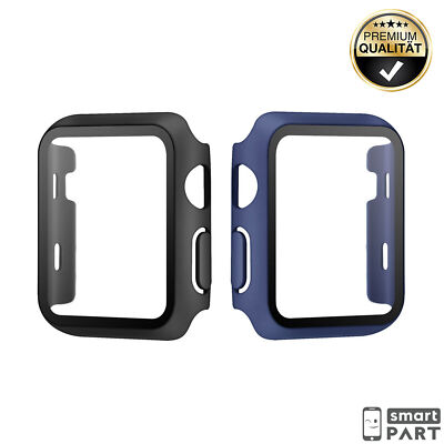FÜR APPLE WATCH FULL COVER CASE SCHUTZHÜLLE GLAS SERIES 4|5|6|SE SIZE 40|44mm