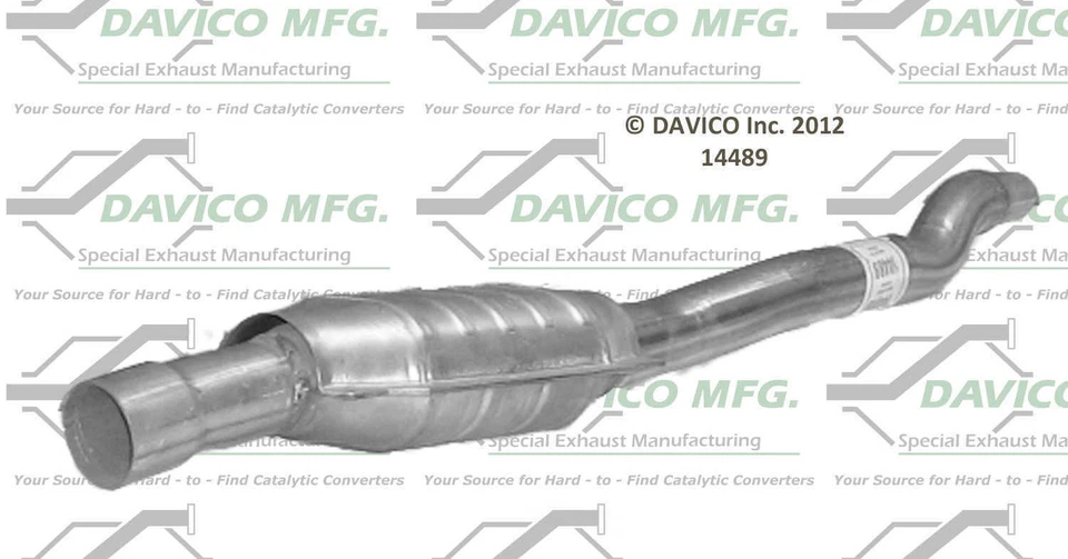 Catalytic Converter-Exact-Fit Davico 14489 - Image 2 of 3
