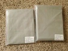 The Company Store 400TC Super Percale Shame King Light Olive Supima Cotton Set 2