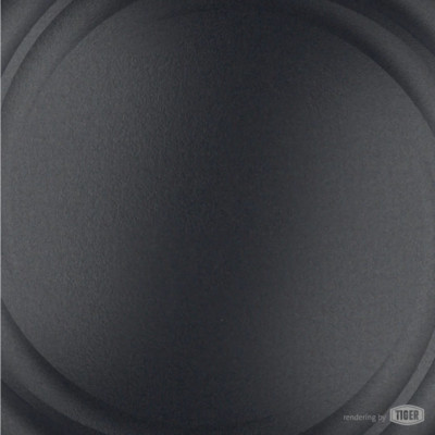 Black Matte Fine Texture  Powder Coating 1 LB 49/80830  Tiger Drylac
