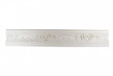 Ornate Cornice White Urethane  94" L Huntington | Renovator's Supply