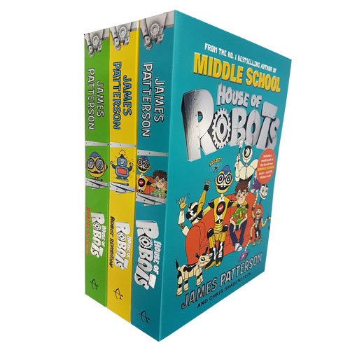 House of Robots Collection 3 Books Set Robot Revolution By James Patterson NEW - Image 2