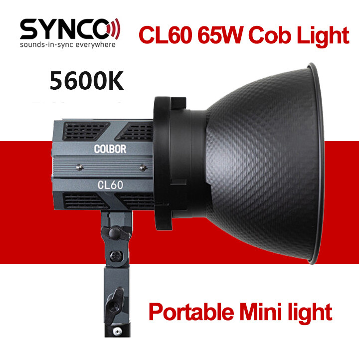 COLBOR CL60M 65W 5600K COB LED Video Light Daylight Photography