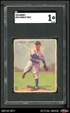 1933 Goudey #226 Charlie Root Cubs SGC 1 - POOR
