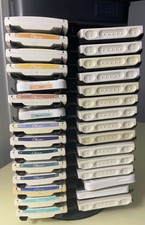 Lot Stampin Up 50 Ink Pads With Matching Reinker Caddy Holder Carousel  Extras