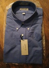 Arrow NIP Men's LS Dover Button Up Dress Shirt Sz 16