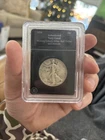 1935 WALKING LIBERTY SILVER HALF DOLLAR. AUTHENTICATED AS VERY GOOD. Beckett