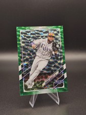 2021 Topps Update Series - Manuel Margot #US28 Green Foil /499