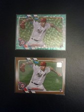Seth Romero (2) SP RC's 2021 Topps Update Green 44/499 + Gold 310/2021