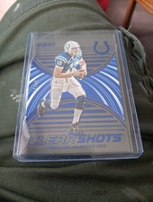 2016 Panini Clear Vision - Clear Shots Andrew Luck #3 Blue /99