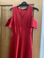 Lipsy red Jumpsuit Next UK ladies Size 6 Very Good Condition