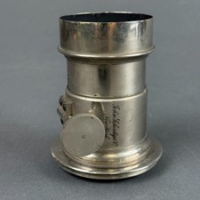 Antique John Scheidig Co New York 6-7 inch Projection Lens Magic Lantern Brass