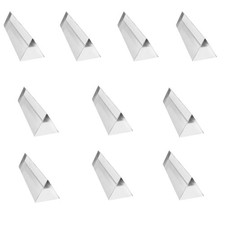 Prism, Glass, Equilateral, 150 mm Length, 25 mm Face, Pack of 10