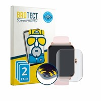 "2X Fullscreen FüR Trunsif Smartwatch 1.85\" Matt Display Schutzfolie"
